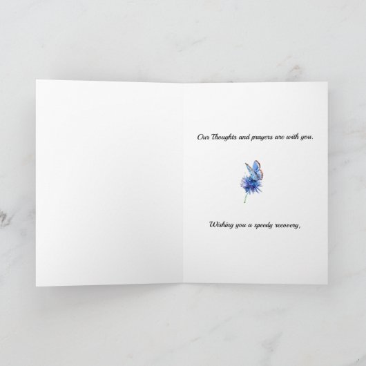 Jungfrau Mary im Gebet wird gut personalisiert Karte (Innenseite)