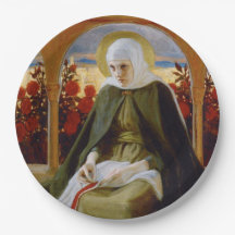 Jungfrau Mary in the Rose Garden (Albert Edelfelt)