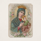 Jungfrau Mary Jesus Beerdigung Gedenkkarte - (Vorderseite)