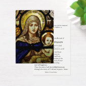 Jungfrau Mary Jesus festhielt Glass katholische Re (Schreibtisch)