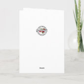 Jungfrau Mary & Jesus katholisches Beileid Vielen Dankeskarte (Rückseite)