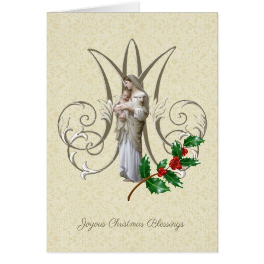 Jungfrau Mary Jesus Lamb Religiöse katholische Vin (Vorne)