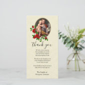 Jungfrau Mary Jesus Religiöses Beileid Dankeskarte (Stehend Vorderseite)