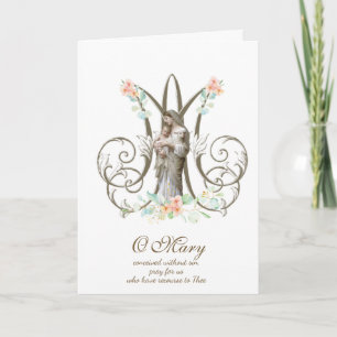 Jungfrau Mary Jesus Religious Mütters Day Karte