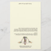 Jungfrau Mary Jesus spirituelles Kommunizengebet (Rückseite)