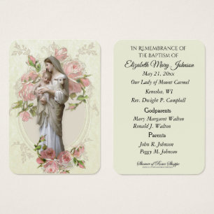 Jungfrau Mary Jesus Taufe Christi religiösen Chris