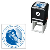 Jungfrau Mary & Jesus Weihnachten Rücksendeadresse Permastempel (Beispiel)