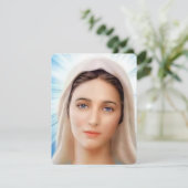 Jungfrau Mary Katholic Beerdigung Gedenkkarte (Stehend Vorderseite)