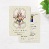 Jungfrau Mary Katholic Beerdigung Gedenkkarte (Schreibtisch)