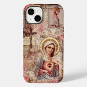 Jungfrau Mary Katholic Phone Case (Rückseite)
