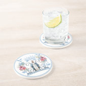 Jungfrau Mary Katholic Religious Mother Mary Flora Getränkeuntersetzer (Seite)