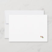 Jungfrau Mary Katholic Wedding Response Card RSVP Karte (Rückseite)