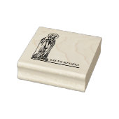 Jungfrau Mary katholische religiöse gesegnete Mutt Gummistempel (Stempel)