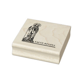 Jungfrau Mary katholische religiöse gesegnete Mutt Gummistempel