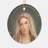 JUNGFRAU MARY KERAMIKORNAMENT (Links)
