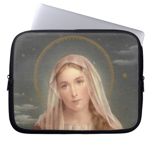 JUNGFRAU MARY LAPTOPSCHUTZHÜLLE (Vorderseite)