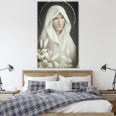 Jungfrau Mary Leinwanddruck (Insitu (Schlafzimmer))