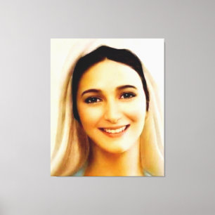 Jungfrau Mary, Medjugorje Leinwanddruck