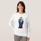 Jungfrau Mary mit dem Baby Jesus T-Shirt (Vorne ganz)