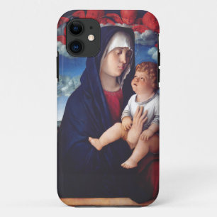 Jungfrau Mary mit dem Baby Jesus und den Roten Kir Case-Mate iPhone Hülle