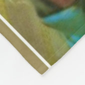 Jungfrau Mary mit den Engeln, die gekrönt werden Fleecedecke (Ecke)