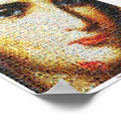 Jungfrau Mary mit Heiligen Poster (Ecke)