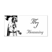 Jungfrau Mary Mit Monogramm Permastempel (Design)