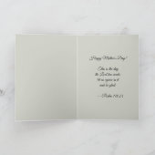 Jungfrau Mary Mother Baby Jesus Karte (Innenseite)