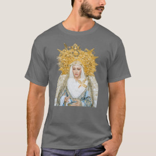 Jungfrau Mary Mother Jesus Madonna Freundin T-Shirt
