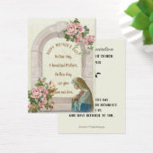 Jungfrau Mary Mother's Day-Erinnerungskarten (Schreibtisch)