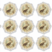 Jungfrau Mary Mount Carmel Jesus Religious Vinyl Aufkleber (Vorderseite)