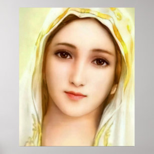 Jungfrau Mary, Mutter Gottes Poster