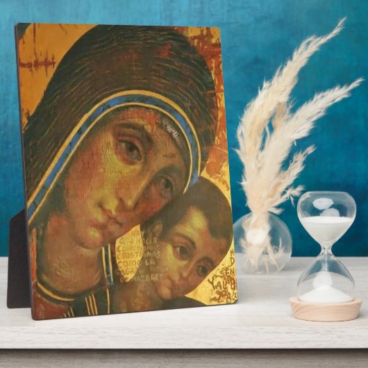 Jungfrau Mary Neocatechumenal Way Fotoplatte (Seite)