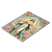 Jungfrau Mary Notebook Notizblock (Linke Seite)