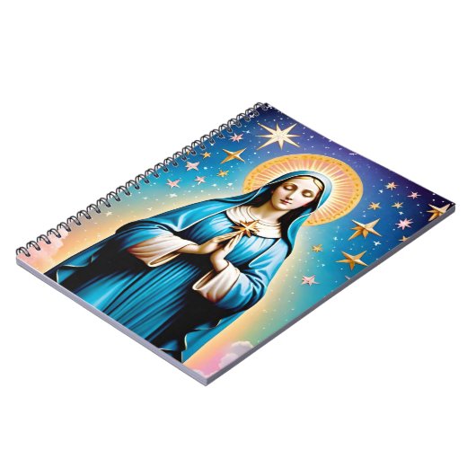 Jungfrau Mary Notebook Notizblock (Linke Seite)