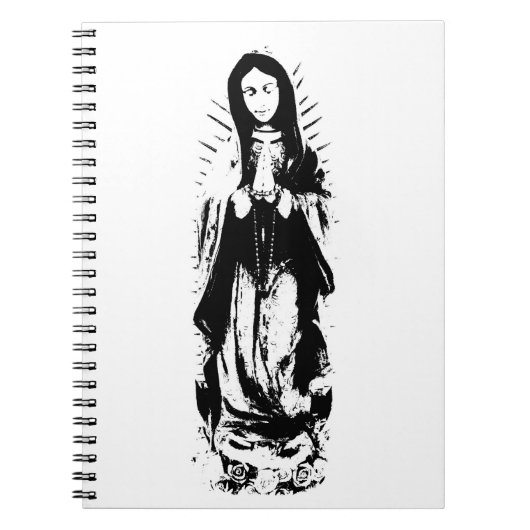 Jungfrau-Mary-Notizbuch Notizblock (Vorderseite)