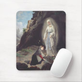 Jungfrau Mary of Lourdes Mousepad (Mit Mouse)