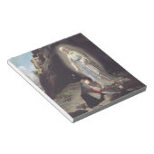 Jungfrau Mary of Lourdes Notizblock (angewinkelt)