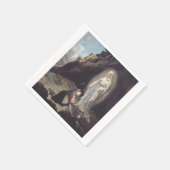 Jungfrau Mary of Lourdes Serviette (Ecke)