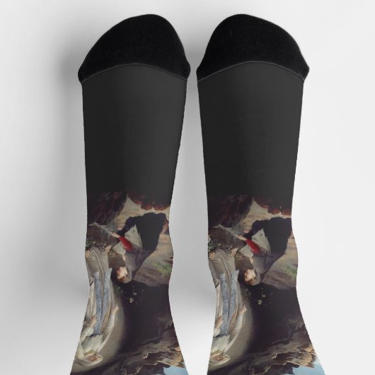 Jungfrau Mary of Lourdes Socken (Oben)