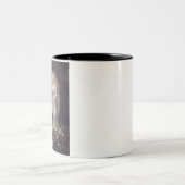 Jungfrau Mary of Lourdes Zweifarbige Tasse (Mittel)