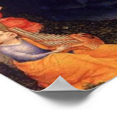 Jungfrau Mary of the Rose Poster (Ecke)