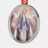 JUNGFRAU MARY ORNAMENT AUS METALL (Links)