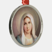 JUNGFRAU MARY ORNAMENT AUS METALL (Rechts)
