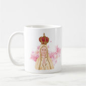 Jungfrau Mary - Our Lady of Fatima - Christlich Kaffeetasse (Links)