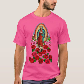 Jungfrau Mary Our Lady of Guadalupe Katholische He T-Shirt