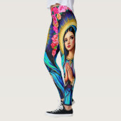 Jungfrau Mary Our Lady of Guadalupe Niedlich Leggings (Links)