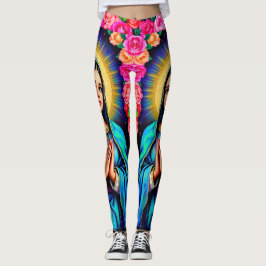 Jungfrau Mary Our Lady of Guadalupe Niedlich Leggings
