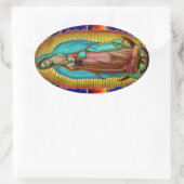 Jungfrau Mary Our Lady of Guadalupe Tilma Stickers (Tasche)
