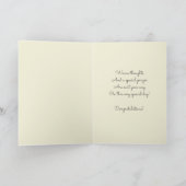 Jungfrau Mary Pastel Rose Abschluss Karte (Innenseite)